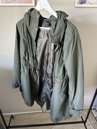 Schwangerschaftsjacke, Frühling, Khaki, Gr. S/M