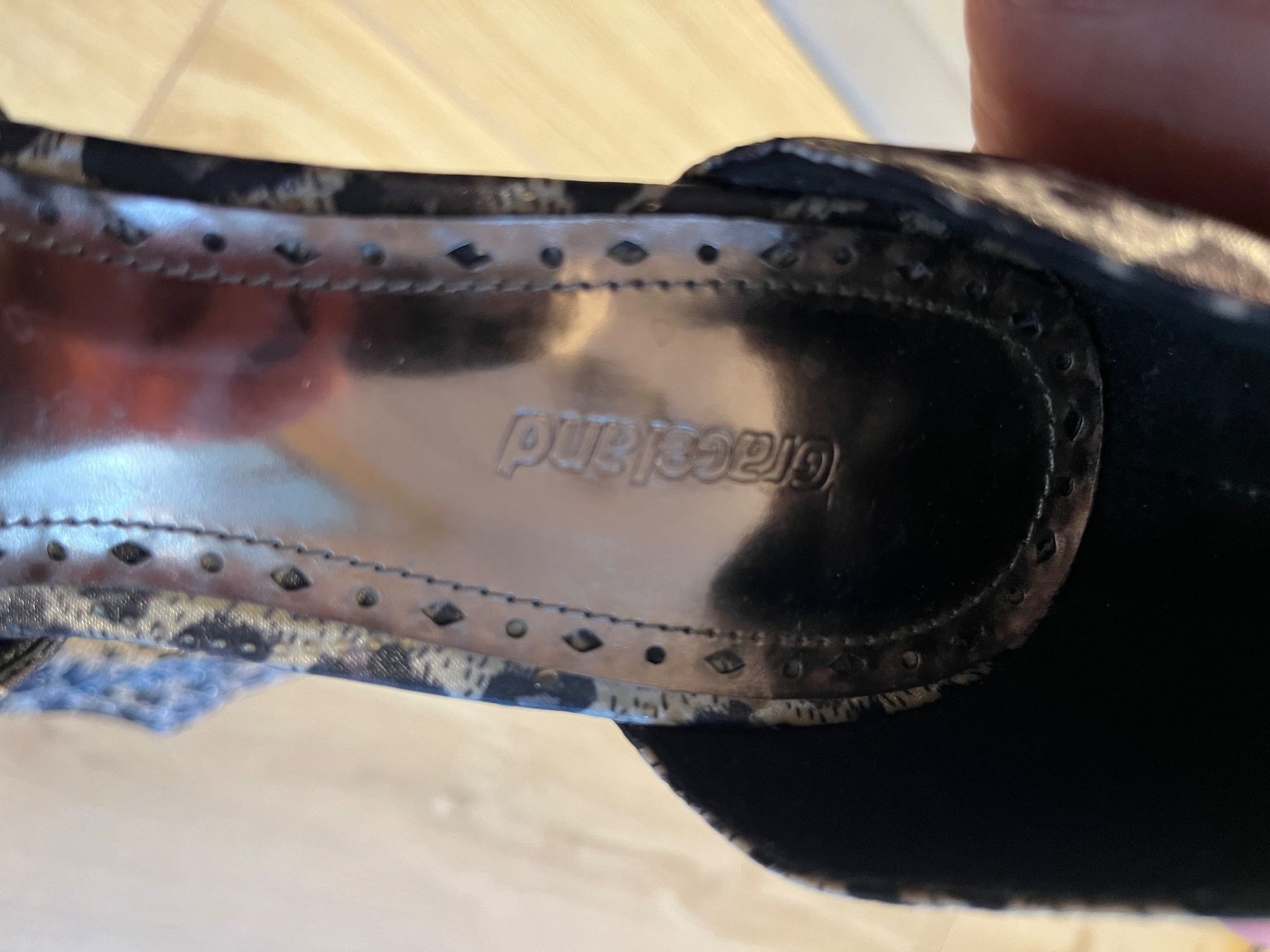 Graceland Scarpe da donna: silbergraue Pumps mit Leopard-Muster, Grösse 39 – Usato da Lugano venduto da sweetyd84 6