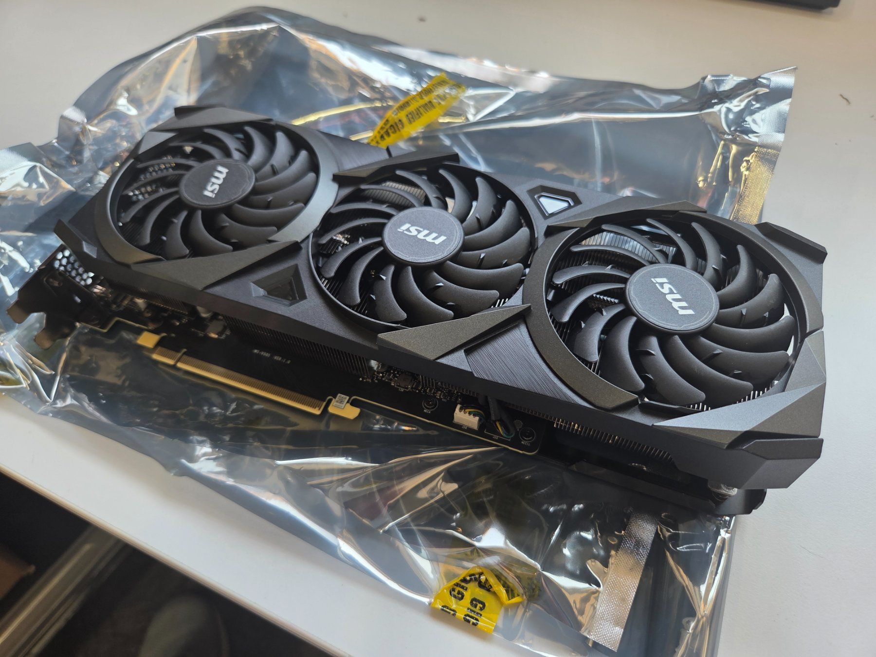 Nvidia Grafikkarten: MSI RTX 3070 Ti Ventus 3X 8G OC – Gebraucht aus Baden von Myhandy