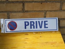 PARKVERBOT PRIVE SCHILD TAFEL