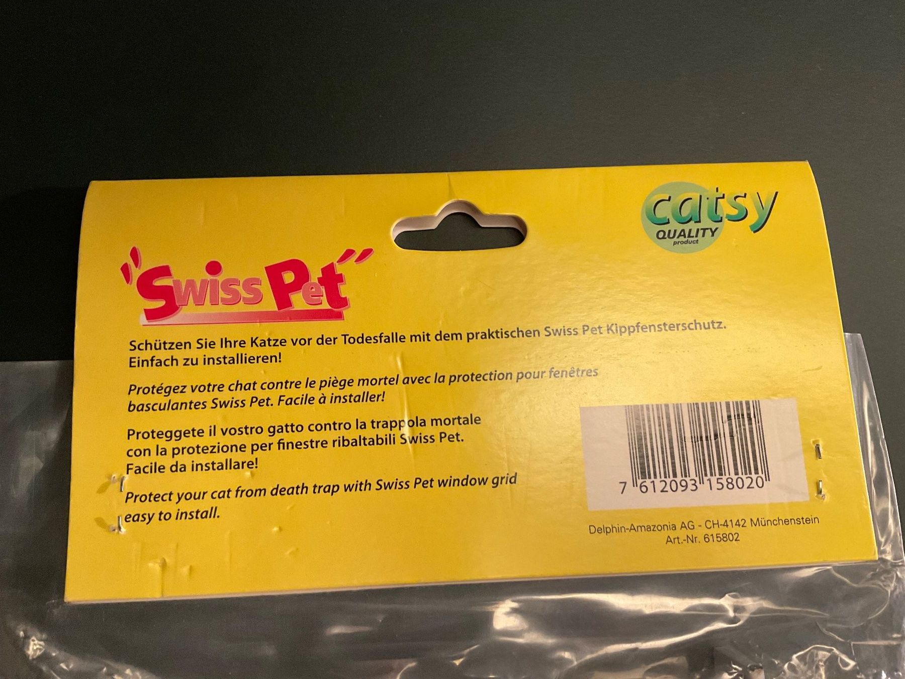 Gitter & Roste: Kippfensterschutz Katze Set 3 Teile neu – Neu (gemäss Beschreibung) aus Zürich von spiamlolneec 2