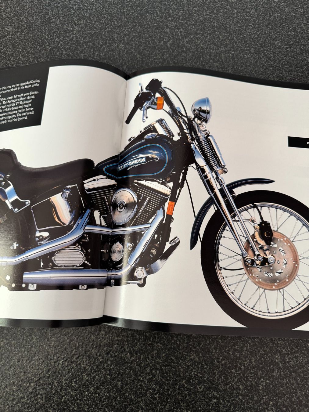 Documenti: Harley-Davidson Prospekt, Katalog, Broschüre 1991 – Usato da Niederhasli venduto da Berno 3