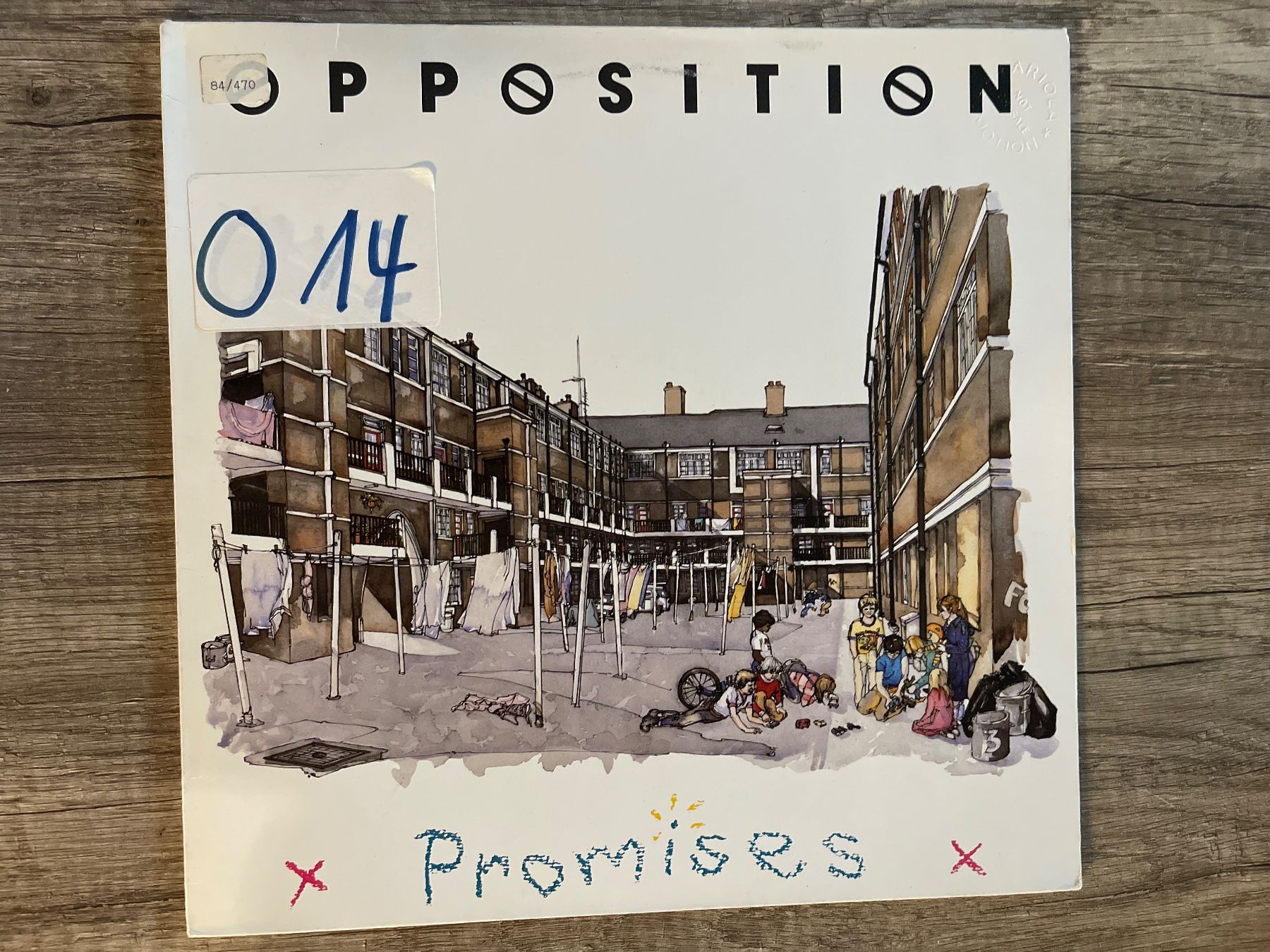 Dischi in vinile: S1523/Opposition - Promises – Usato da Frutigen venduto da Philippe_jsp