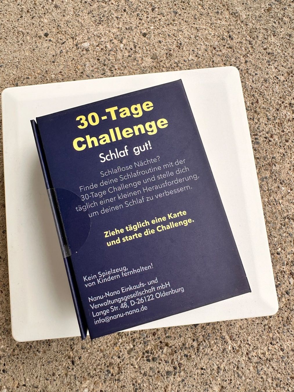 Giochi: 30 Tage Challenge Schlaf gut – Nuovo e nell'imballaggio originale da Zug venduto da lgo_swb8 1