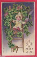 PRÄGEKARTE, VIEL GLÜCK IM NEUEN JAHR, 31.12.1906