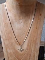 Venezianer-Kette S 925 mit Anhänger Vogel S 800