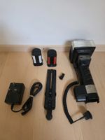 Metz Mecablitz 45 CL-4 Stabblitz Set + Schiene & Zubehör