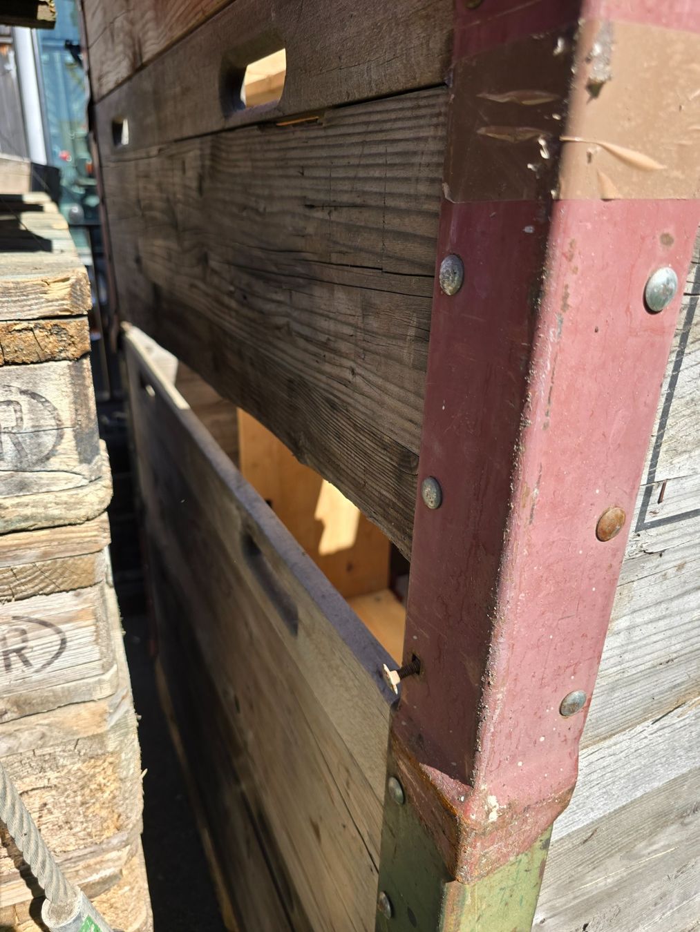 Pallets: gebrauchte SBB Palettenrahmen pro Stück 45.- – Usato da KRINAU venduto da Mio_Liqstyle 3