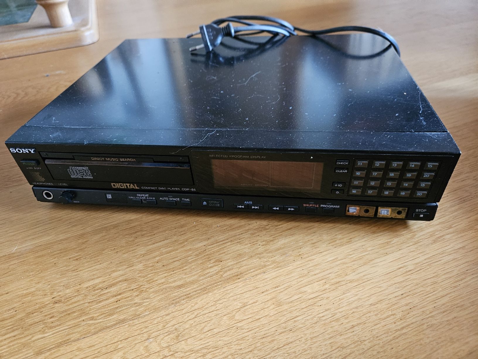Sony Lettore multimediale & Streamer: CD Player Sony CDP- 65 – Usato da Altstätten SG venduto da buechi05