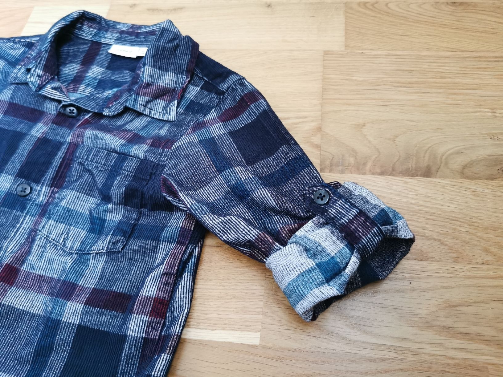 Name It Camicie, T-shirt & Polo: Hemd, Gr. 116, 100% Baumwolle.Marke ist Name it. – Usato da Seuzach venduto da Tureda 6