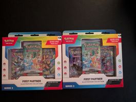 2x box Pokemon First Partner Serie 3