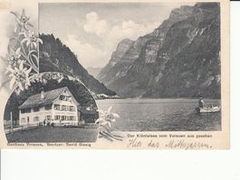 Klöntalsee Vorauen 1911