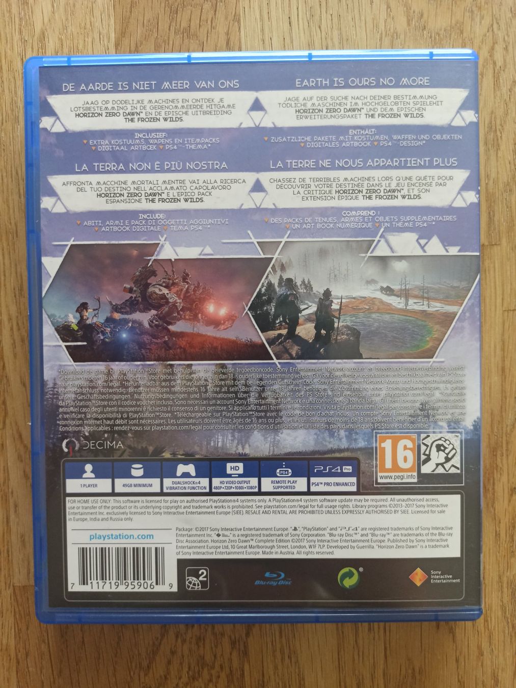 Spiele: Horizon Zero Dawn Complete Edition PS4 / PS5 – Gebraucht aus Oberweningen von mar_87mx 1