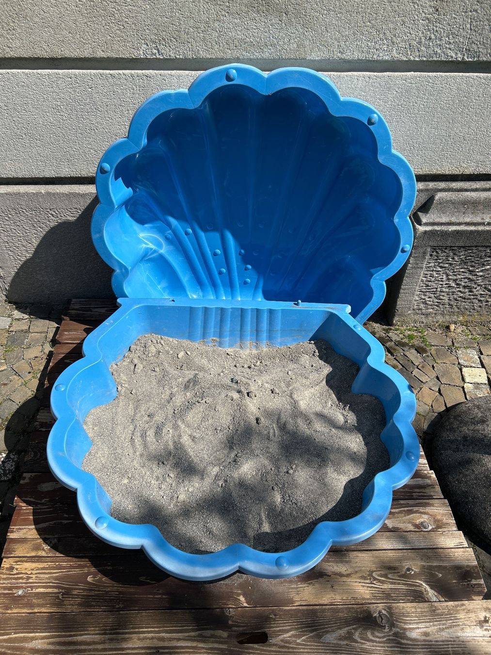 Sabbiera per bambini: Sandkasten/Wassermuschel – Usato da Degersheim venduto da Principessa_90 1