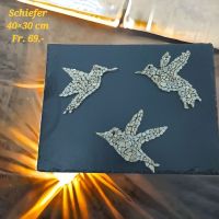 Handgefertigtes Mosaik Schiefer Bild Unikat