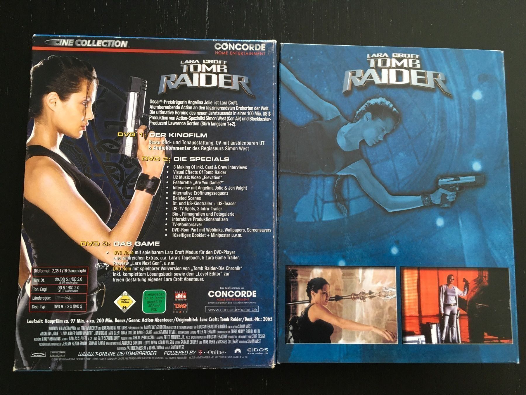 Tutti i DVDs: DVD Tomb Raider, 3 DVDs – Usato da Regensdorf venduto da scheissspiel 1