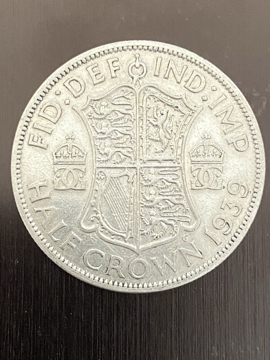Tutti le monete: Royaume-Uni, Half Crown 1939 argent – Usato da Corsier-sur-Vevey venduto da Ginoarturo 1