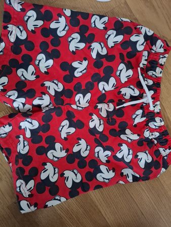 Mickey Mouse Swim Shorts by NEXT. Size 5-6 years, 116 cm