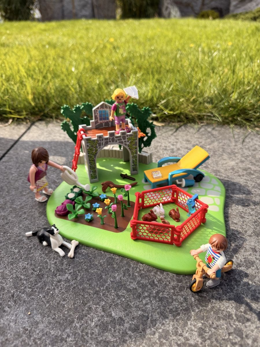 Playmobil Giocattoli: Playmobil- Familiengarten super set – Usato da Lachen SZ venduto da Claudia8281 1