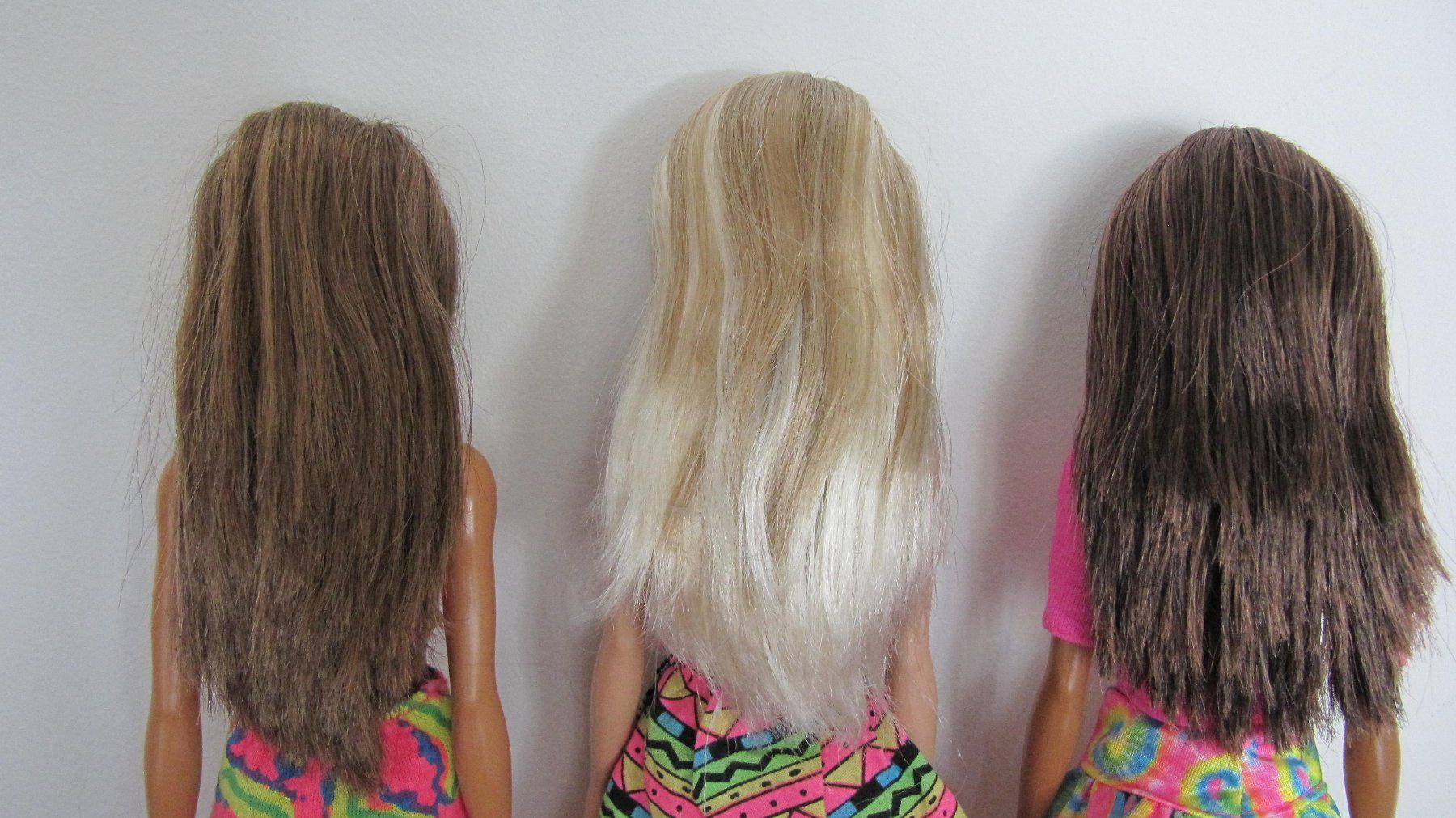 Bambole: Barbie Puppen mit farbenfrohem Outfit – Usato da Brunnen venduto da Kiwiland1 5