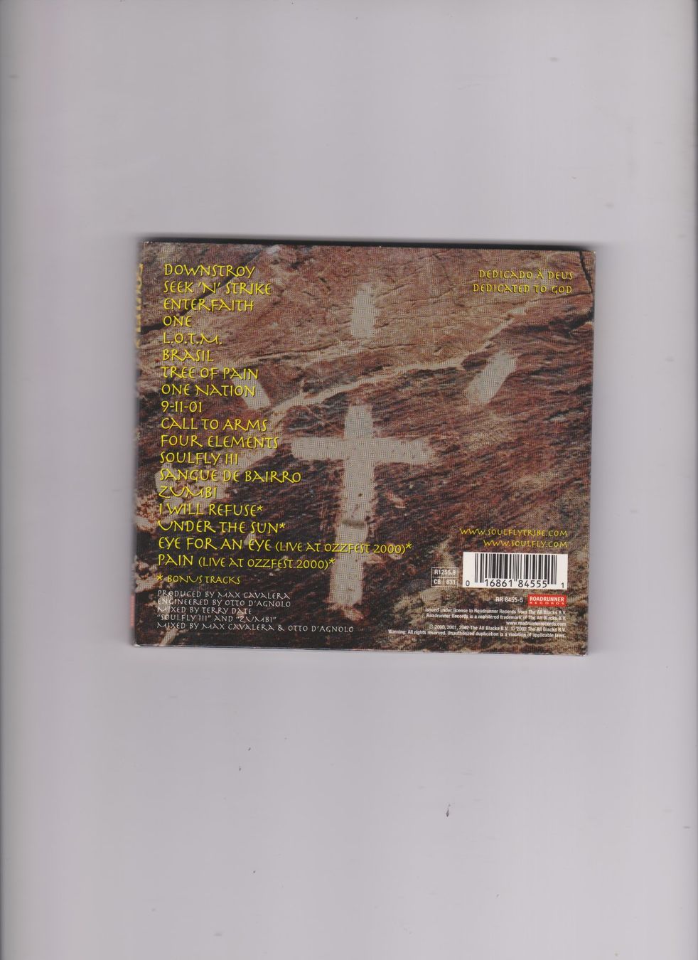 CDs: Soulfly CD "Soulfly" – D'occasion à Bex par Canouille 1