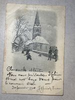 Eglise de Montreux,en hives