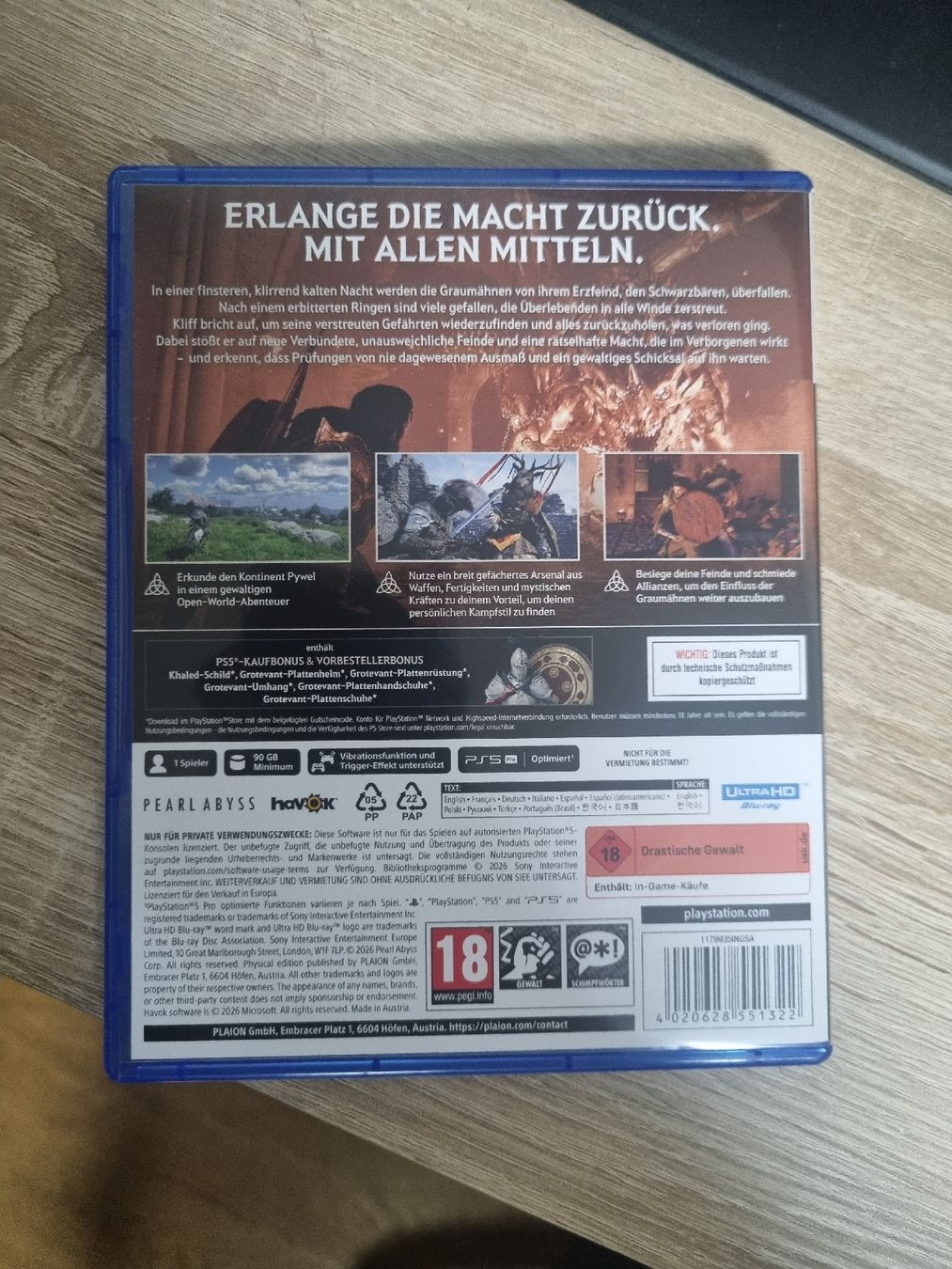 Sony Jeux: Crimson Desert – Neuf (Voir description) à Wald ZH par Volvitch 1