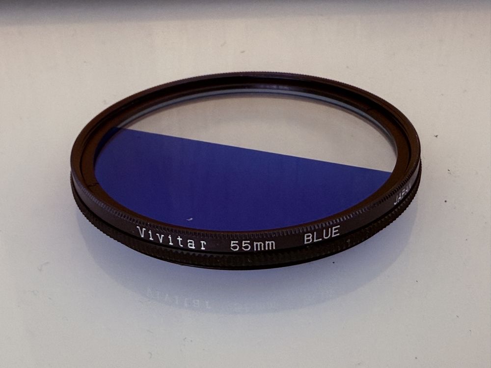 Vivitar Filter: Vivitar 55mm Blue Color Filter – Gebraucht aus Fischbach-Göslikon von Chipperfield01