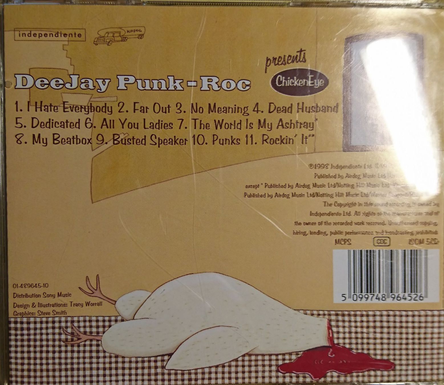 CD: DeeJay Punk-Rock CHICKEN EYE – Usato da Zürich venduto da Raz88 1