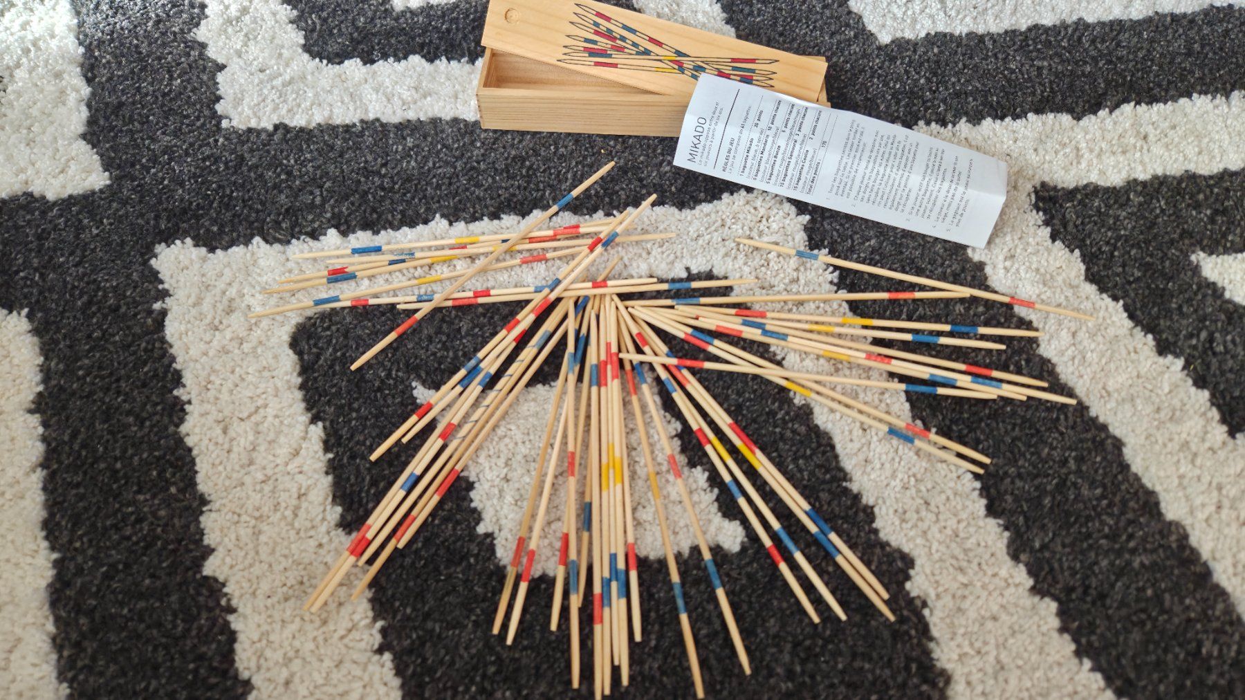 Giochi: Mikado, jeu d'adresse en bois – Nuovo (secondo la descrizione) da Corseaux venduto da 4CAHUETE 1