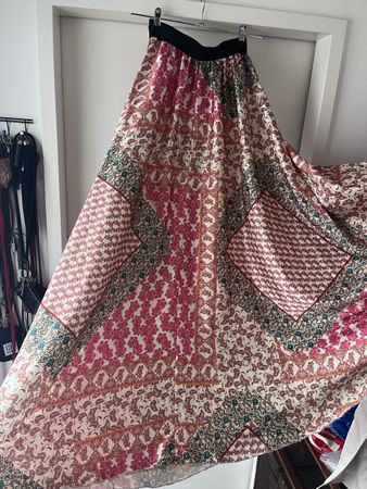 Jupe longue originale WO DE MAYA, parfait pour l'été!