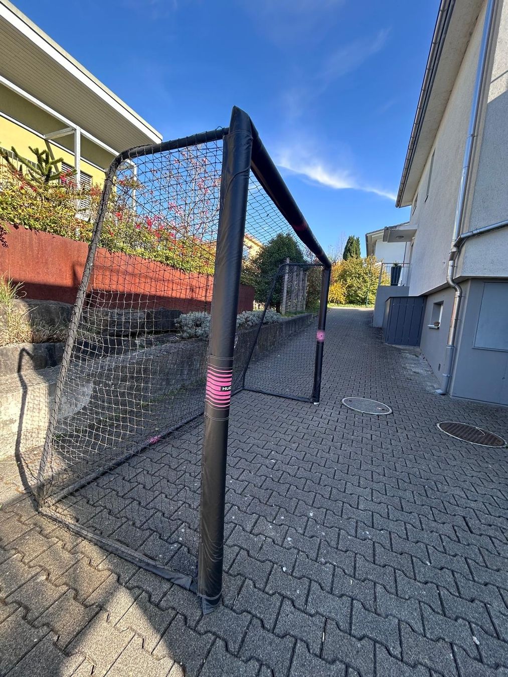 Porte da calcio e da hockey: Hudora Fussball-Tor – Usato da Buchrain venduto da MeAnBu 1