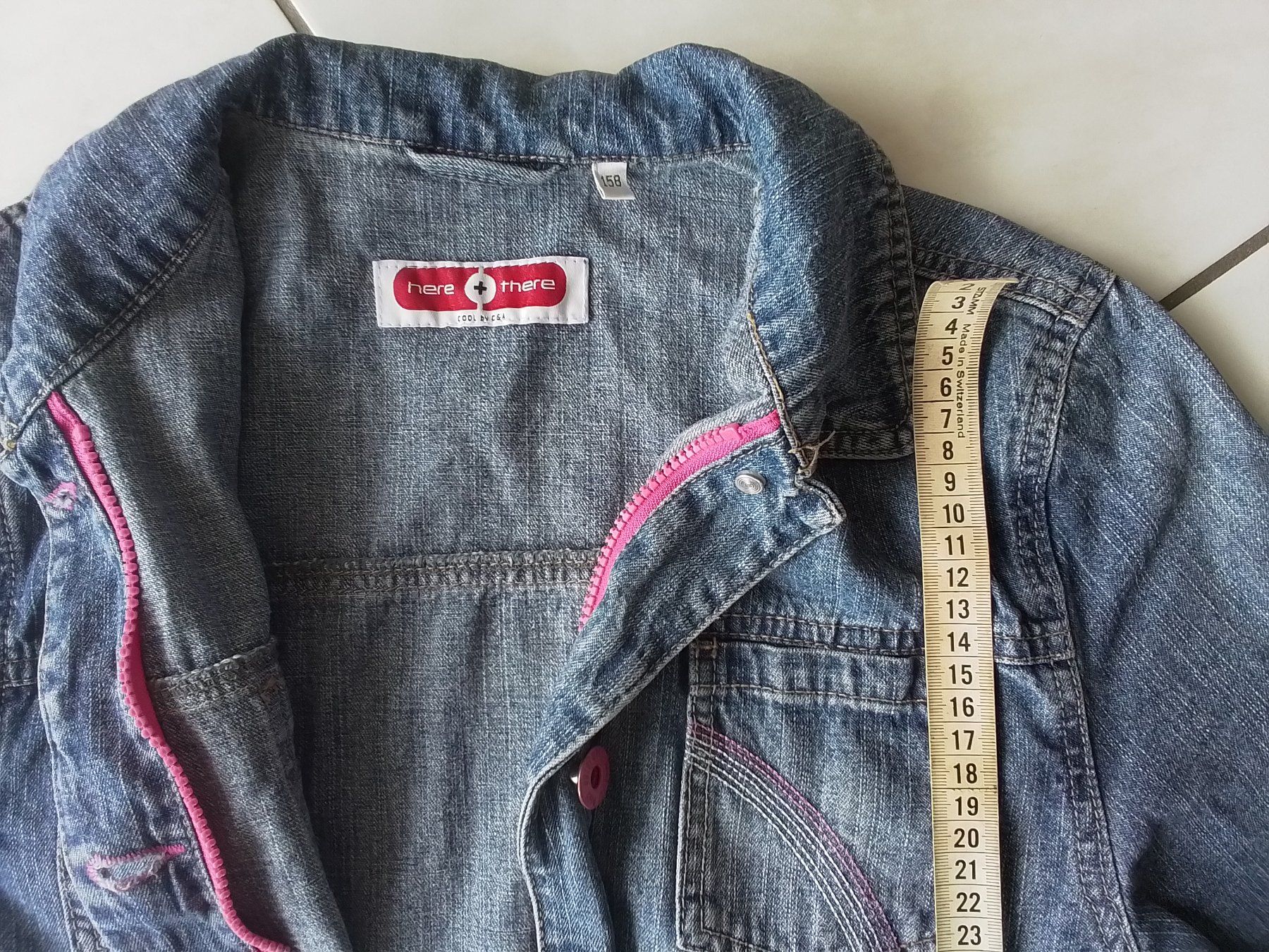 C&A Jacken & Mäntel: Jeansjacke von here & there C&A 158 – Gebraucht aus Heimberg von sunny1970 1