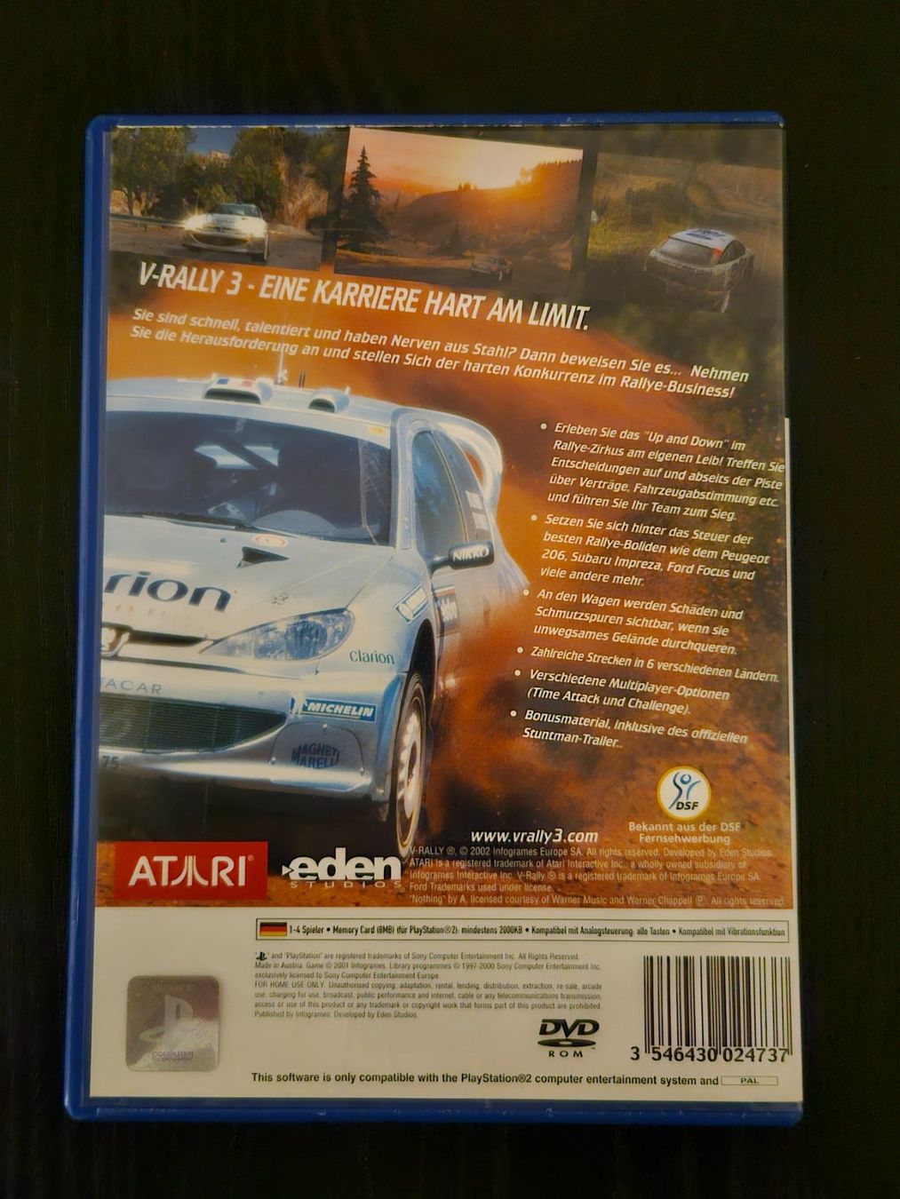 Sony Giochi: V-Rally 3 (PS2) – Usato da Zürich venduto da sodamnme 2