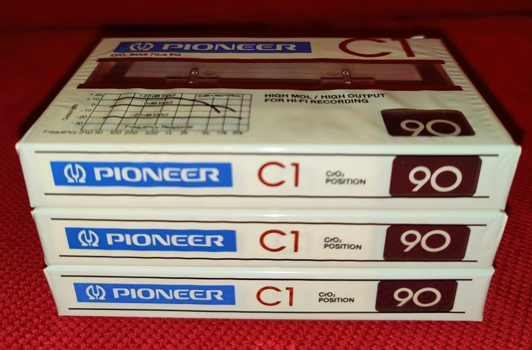 Kompaktkassetten: The First PIONEER "C1 90" type II.... – Neu und originalverpackt aus LAUSANNE von Mistersound 2