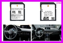 MAZDA 3 WIDESCREEN SAT NAV MAP SD CARD EUROPE 2022