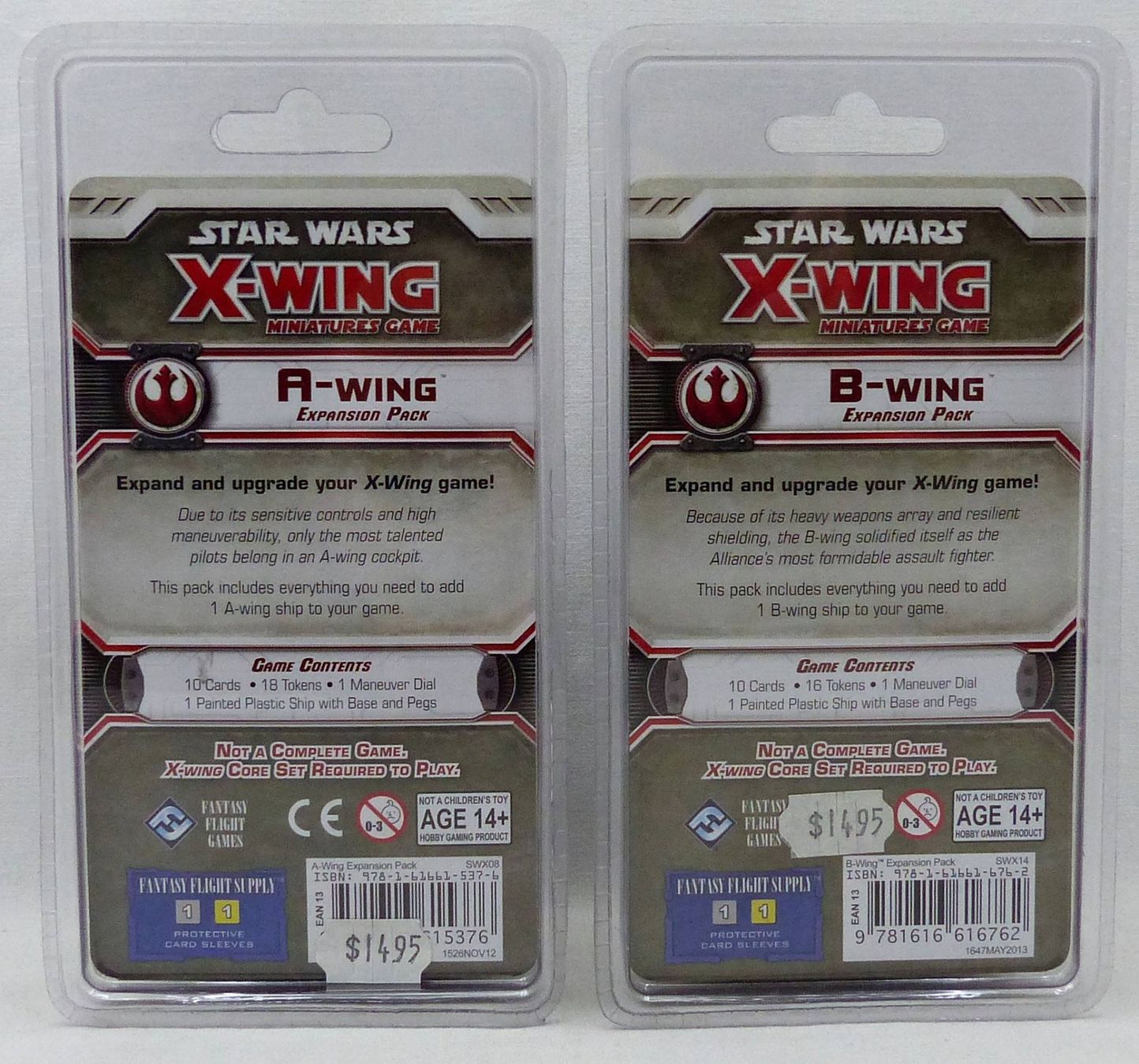 Star Wars Statuette: STAR WARS X-WING MINIATURE A-WING B-WING EXPANSION PACK 2013 – Nuovo e nell'imballaggio originale da Lugano venduto da YouWantUS 1