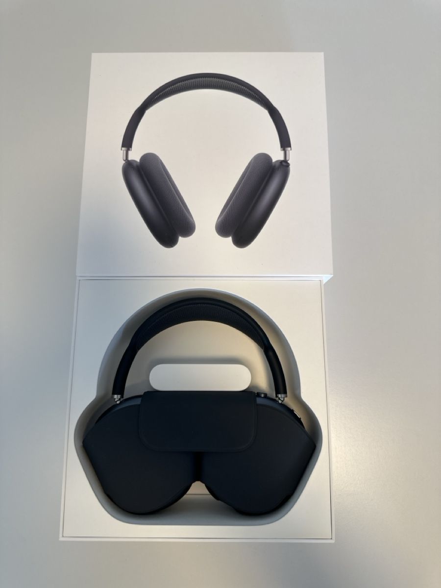 Apple Kopfhörer: Apple AirPods Max Space Grau neu – Neu und originalverpackt aus St. Gallen von cat_m8bk 1