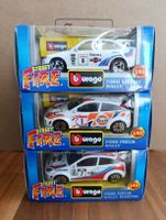 3x FORD Rally Burago 1:43 selten Escort Focus