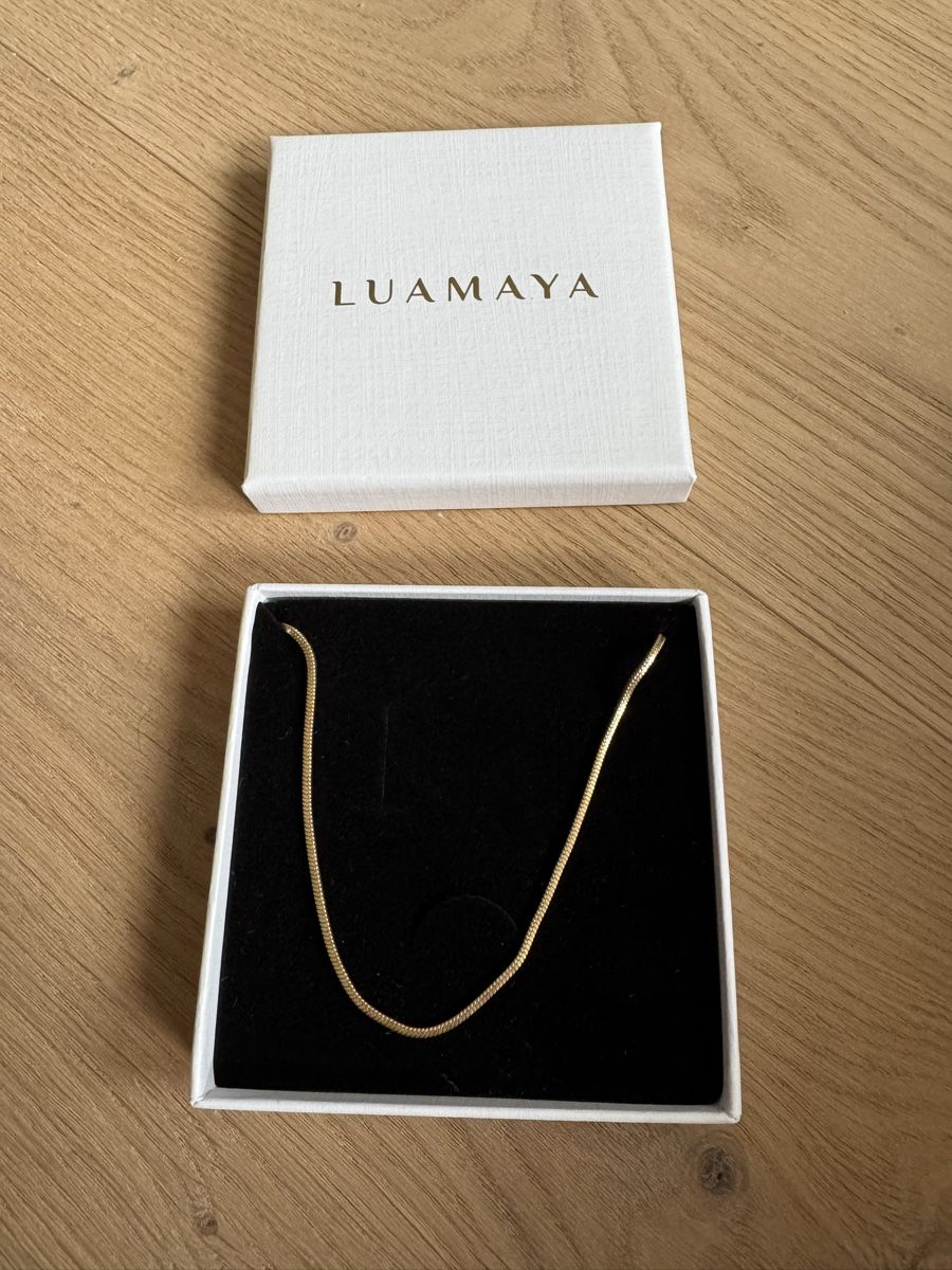 Catenine: Squared Snake Chain Necklace von Luamaya – Nuovo e nell'imballaggio originale da Hittnau venduto da brittli123