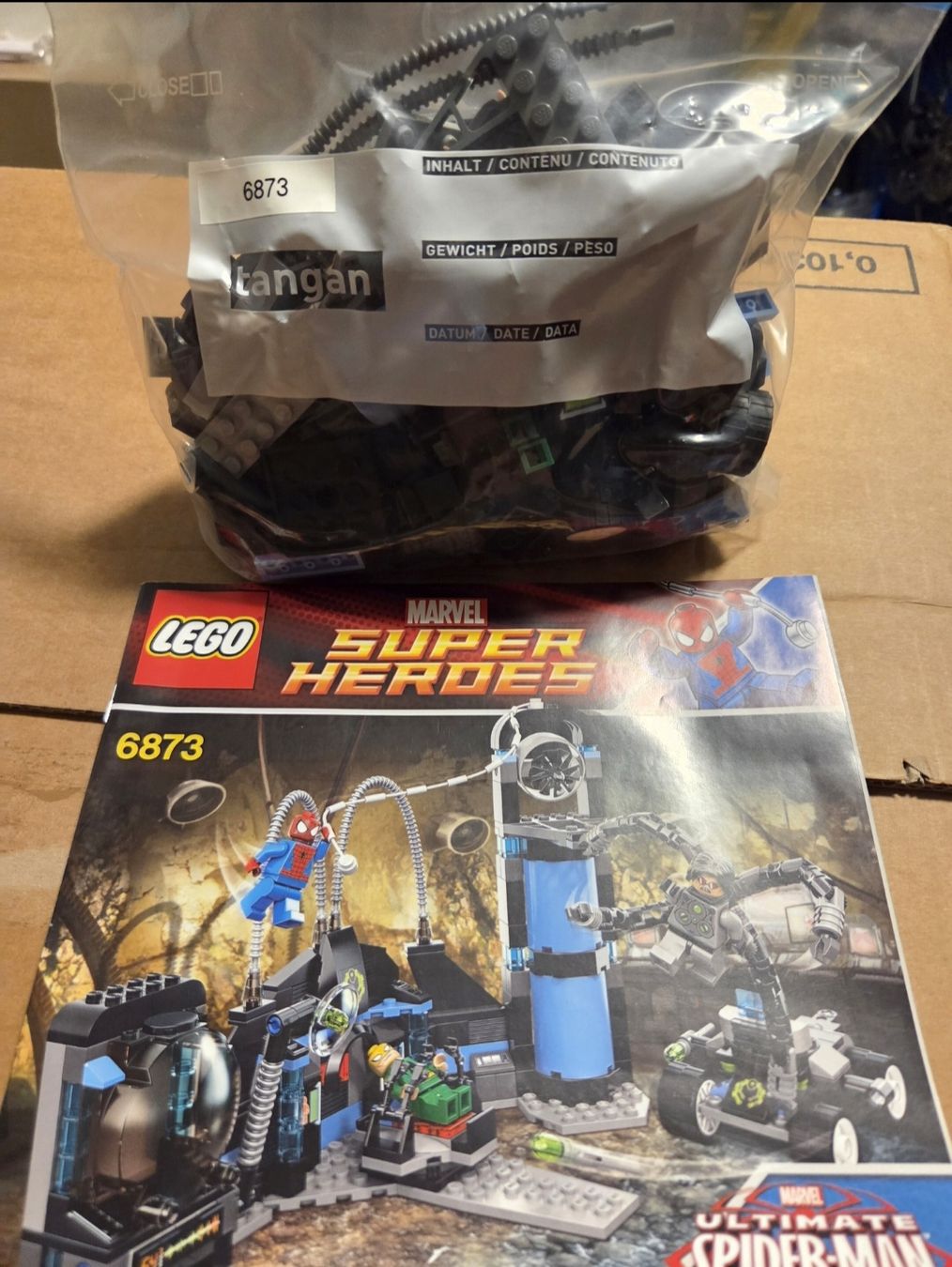 Lego Kit di costruzioni: LEGO 6873 Marvel Super Heroes Ultimate Spiderman Set – Usato da Dürrenäsch venduto da JFAS