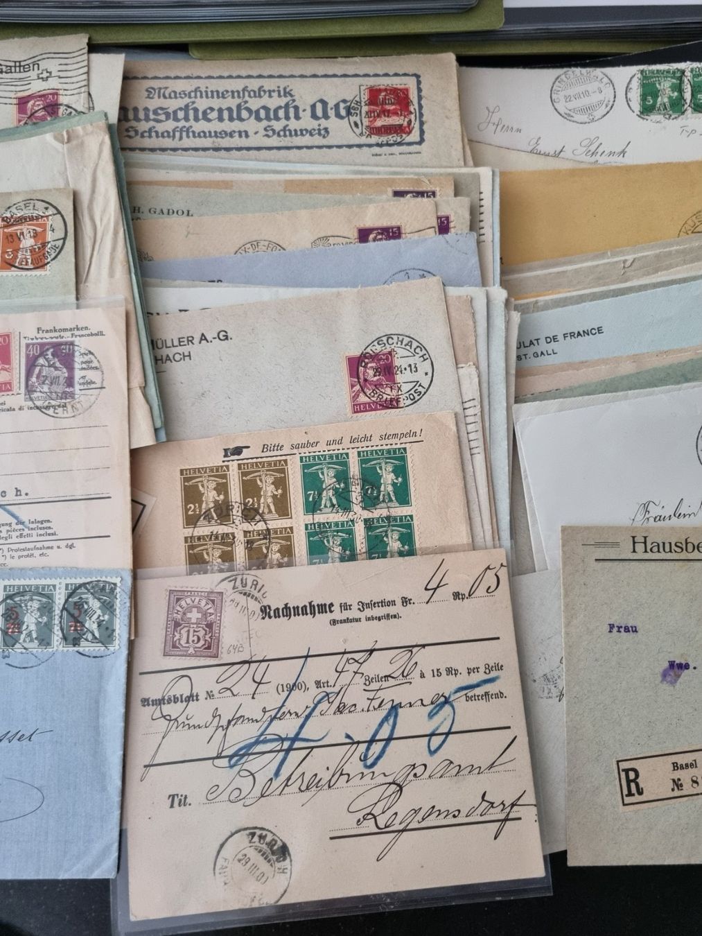 Tutti i francobolli: Posten mit ca. 500 CH Briefen/Karten/FDC – Usato da Gümligen venduto da Geniusbuy 2