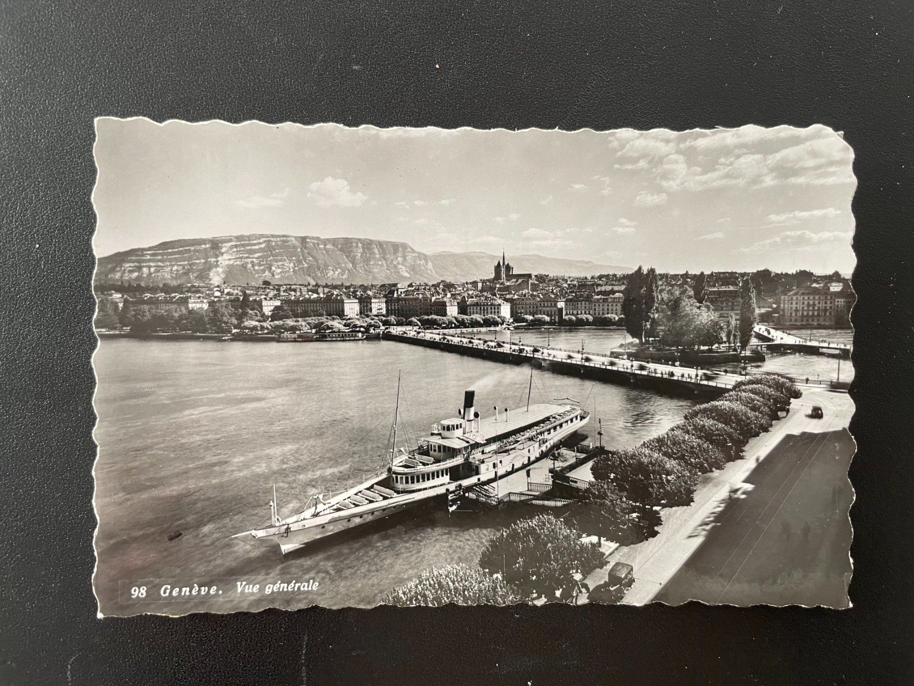 Cartoline postali: AK GE Genève, vue générale – Usato da Thal venduto da Danny82