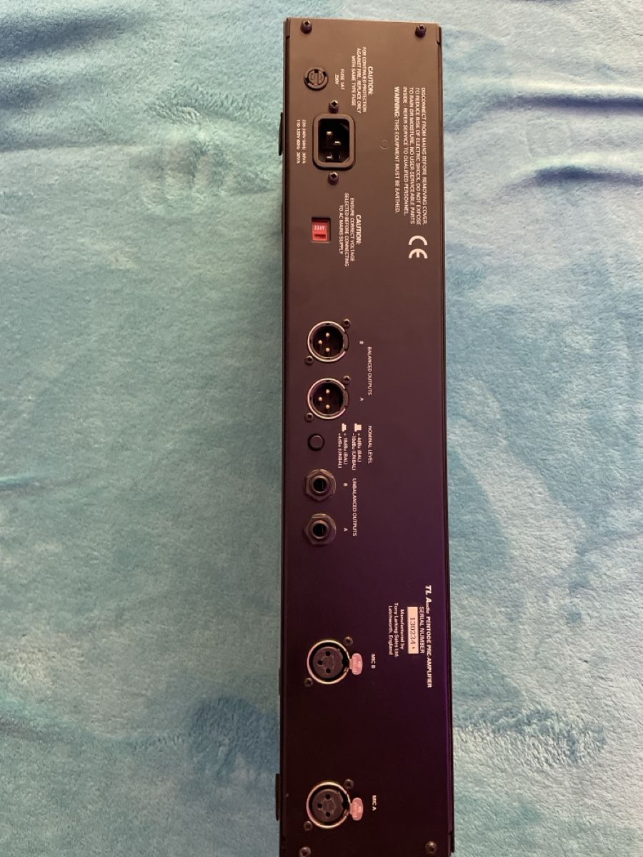 Amplificatori: TL Audio Valve Classics pre-amp. PA1 Dual Pentode – Usato da Giffers venduto da RICARDOS02 2