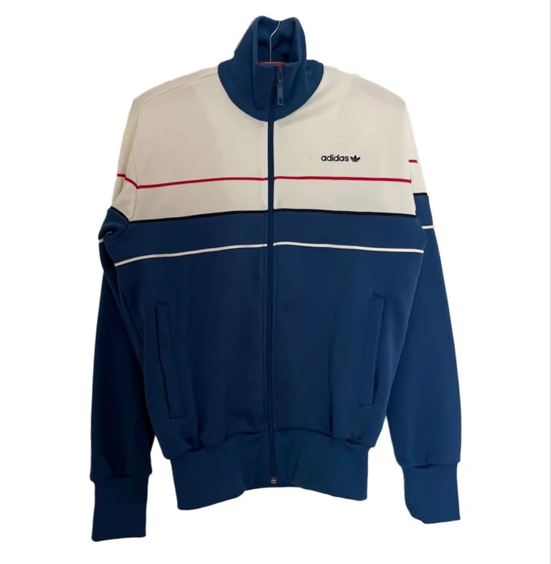 Adidas Maglioni & Felpe: Vintage Adidas Jacket/sweater Blue White Size S – Usato da Gandria venduto da mar_5yvs