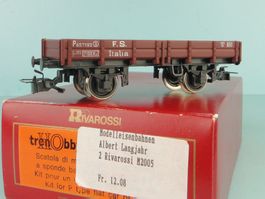Rivarossi M2005 FS Flachwagen (aus Bausatz)