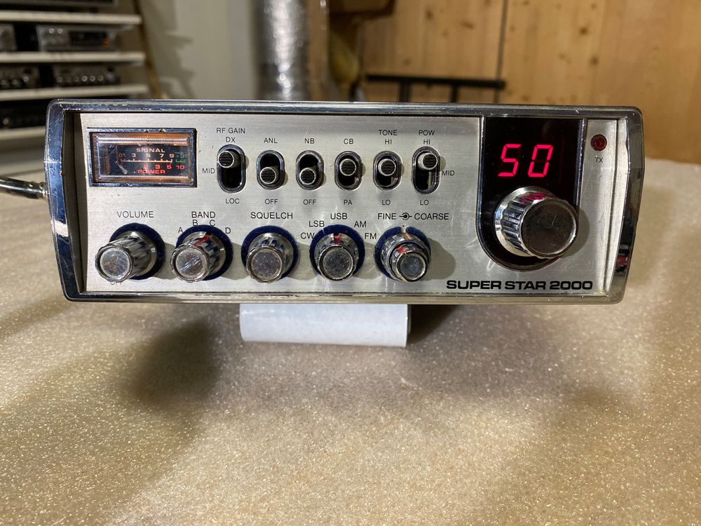 Funktechnik: Super Star 2000  200CH AM/FM/SSB (50CH Kanalwähler) – Gebraucht aus Kollbrunn von Swiss_RX_1 1