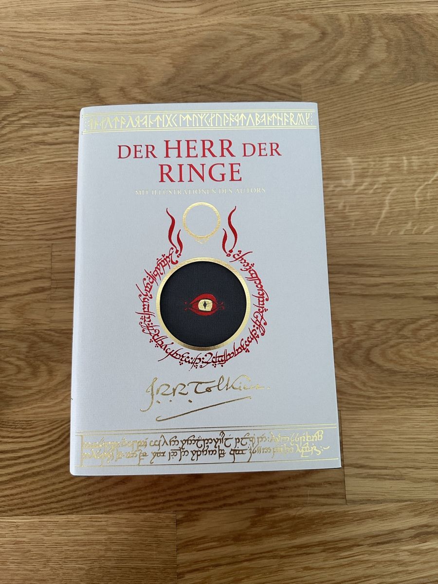 Libri: Der Herr der Ringe Luxusausgabe – Nuovo (secondo la descrizione) da Rotkreuz venduto da A-Vic 1