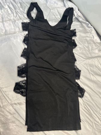 Dessous Negligé Schwarz Spitze Gr S NEU Gratis Versand