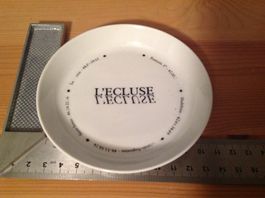 vide poche - cendrier  restaurant l'écluse Paris